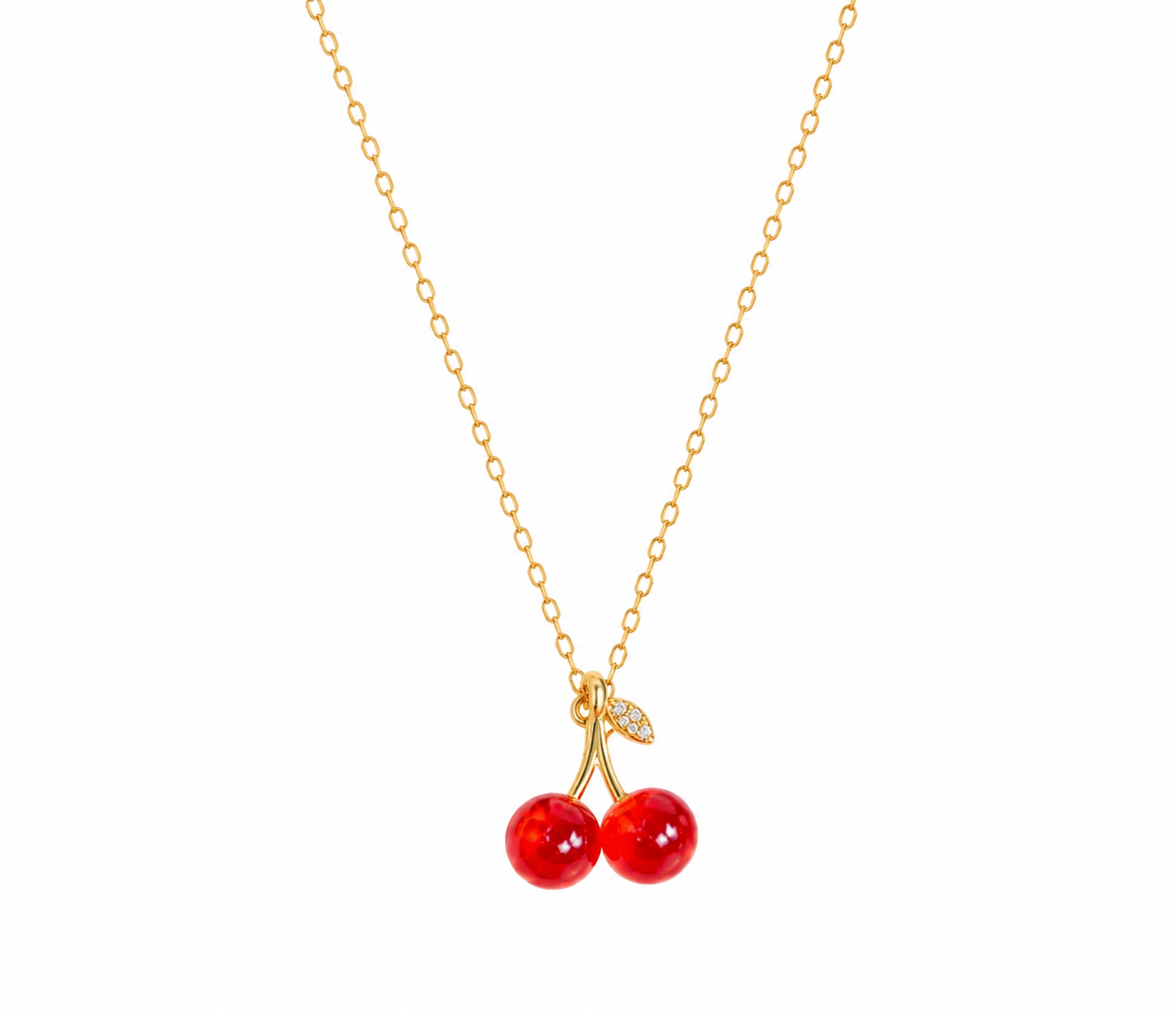 Cherry Charm Necklace