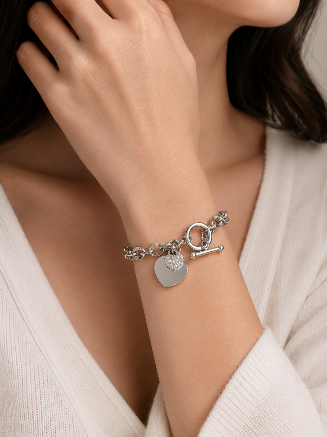 Timeless Heart Bracelet