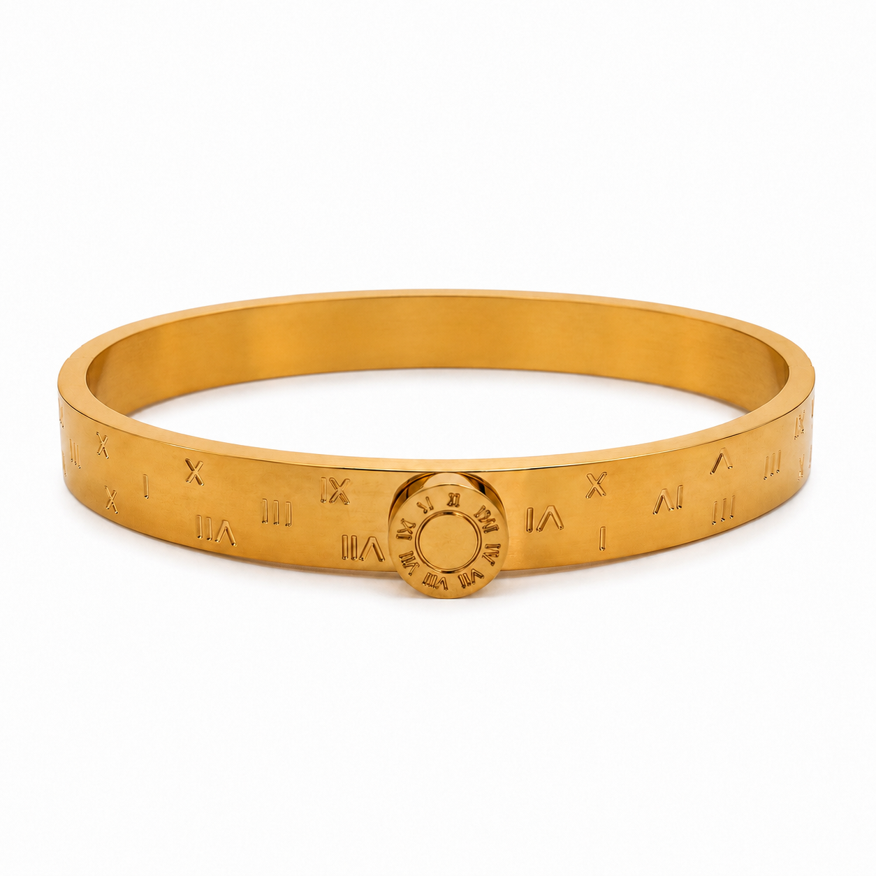 Roman Steel Bangle