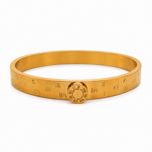 Roman Steel Bangle