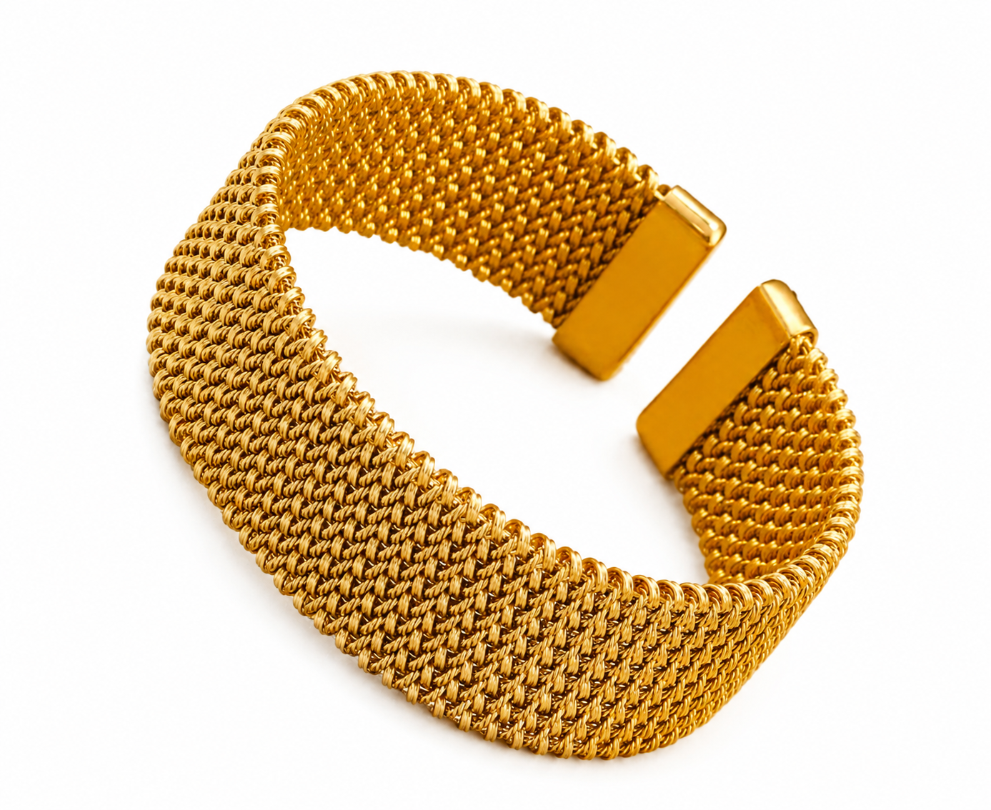 Aurora Mesh Cuff Bracelet