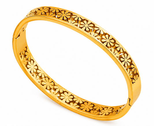 Bloom Luxe Floral Bangle